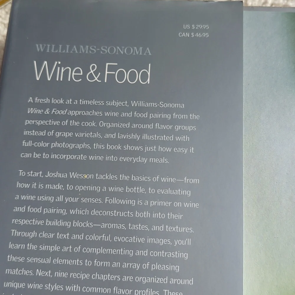 Williams-Sonoma Wine & Food Book